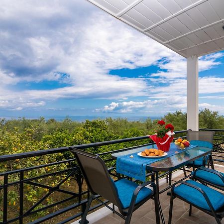 Sosos 2 Bedroom House With Sea View Plános Dış mekan fotoğraf