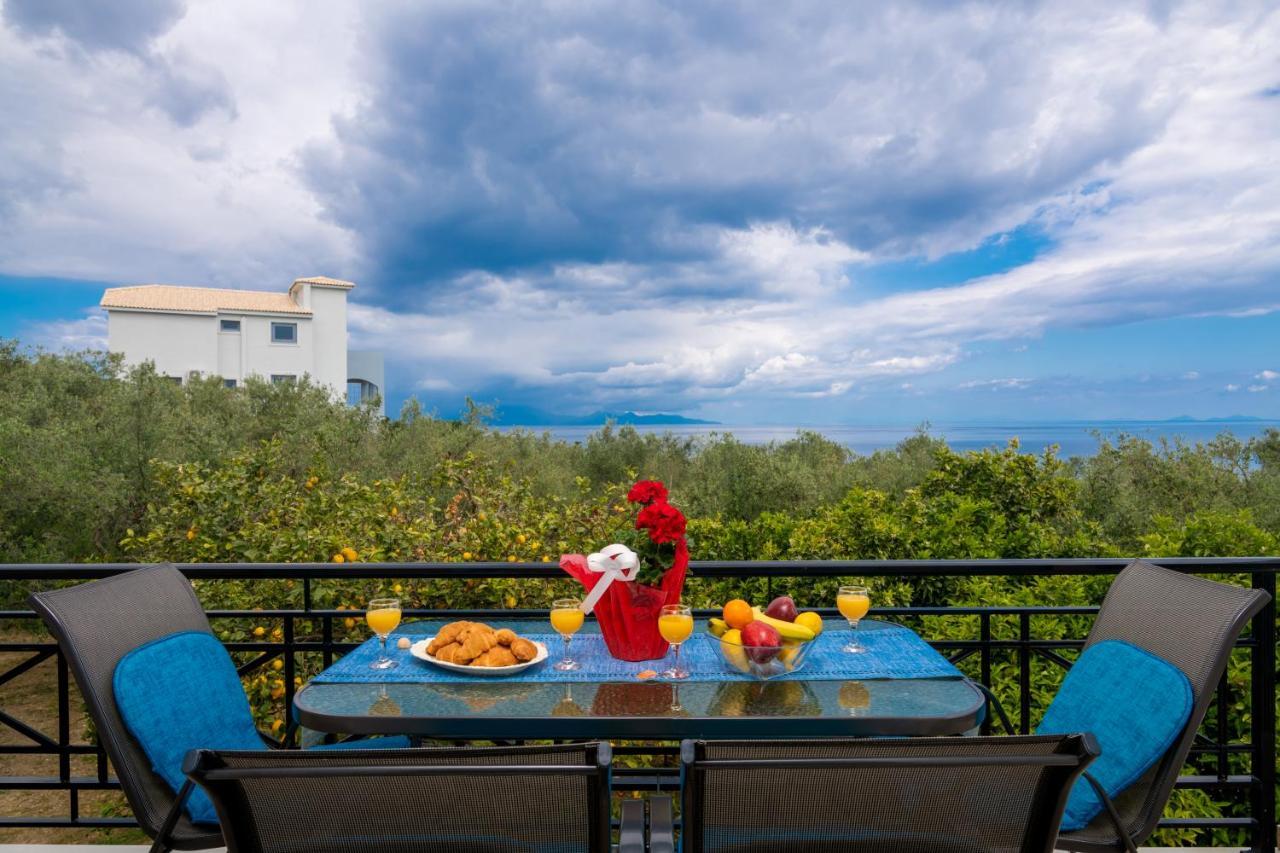 Sosos 2 Bedroom House With Sea View Plános Dış mekan fotoğraf